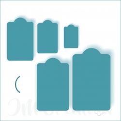 Stanzschablone - Tags 2b